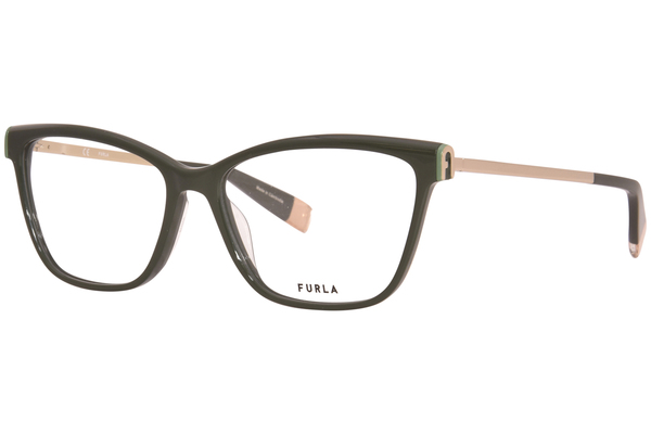 Furla VFU631 Eyeglasses Women's Full Rim Butterfly Shape