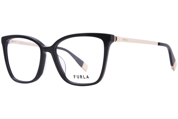  Furla VFU723 Eyeglasses Women's Full Rim Cat Eye 