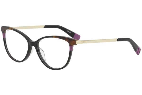  Furla Women's VFU134 Eyeglasses Full Rim Optical Frame 