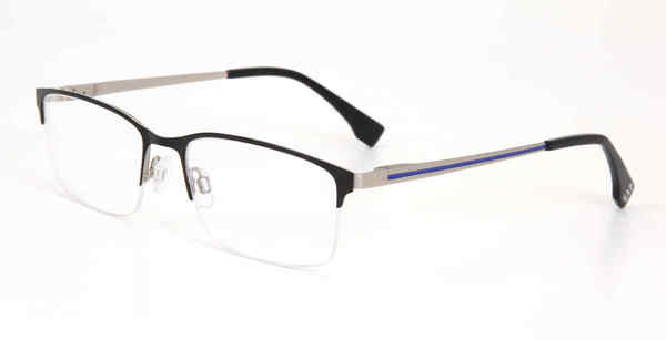 Gap VGP032 Eyeglasses Men's Semi Rim Rectangle Shape