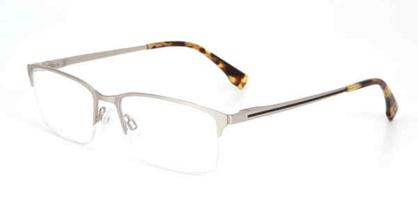 Gap VGP032 Eyeglasses Men's Semi Rim Rectangle Shape