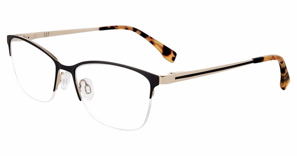 Gap VGP039 Eyeglasses Women's Semi Rim Cat Eye