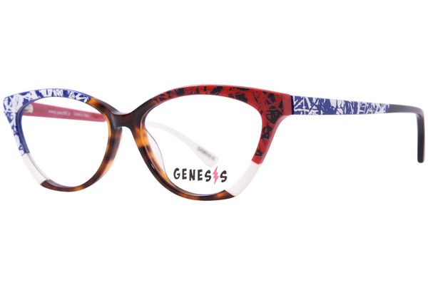 Genesis GV1553 Eyeglasses Women's Full Rim Cat Eye