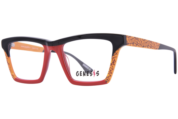  Genesis GV1577 Eyeglasses Full Rim Square Shape 