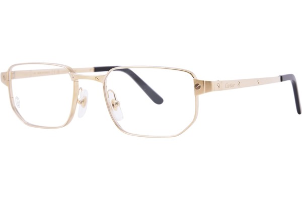 Cartier CT0481O Eyeglasses Men's Full Rim Rectangle Shape