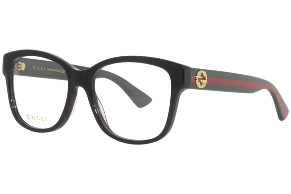 Gucci GG0038O Eyeglasses Women's Full Rim Square Shape