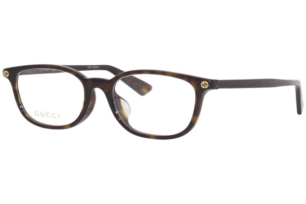  Gucci GG0123OJ Eyeglasses Women's Full Rim Cat Eye 