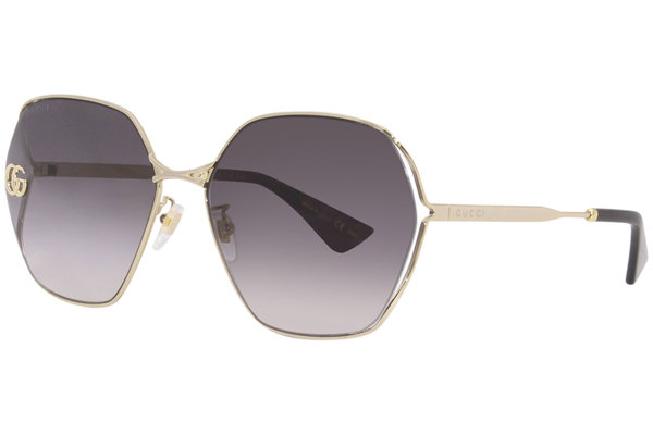  Gucci GG0818SA Sunglasses Women's Fashion Square 