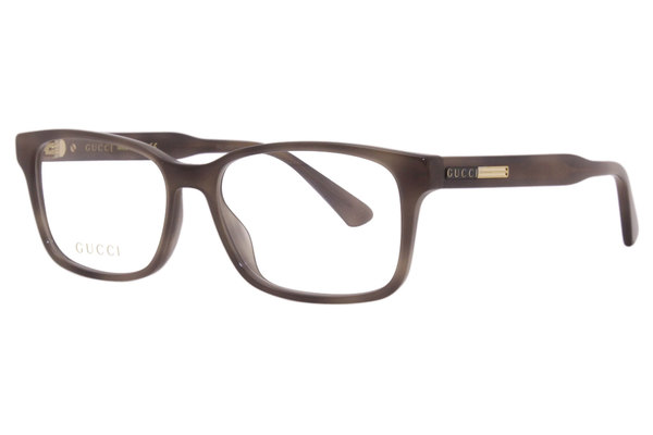  Gucci GG0826O Eyeglasses Men's Full Rim Rectangular Optical Frame 