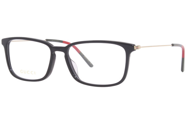  Gucci GG1056OA Eyeglasses Frame Men's Full Rim Rectangular 