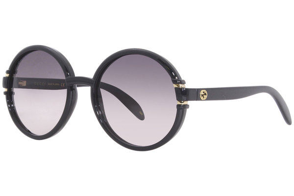  Gucci GG1067S Sunglasses Women's Round Shape 