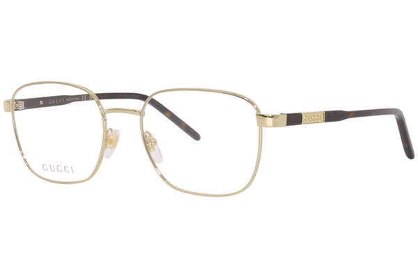  Gucci GG1161O Eyeglasses Men's Full Rim Square Shape 