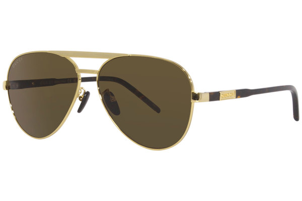  Gucci GG1163S Sunglasses Men's Pilot 