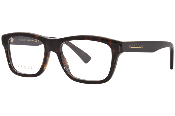  Gucci GG1177O Eyeglasses Men's Full Rim Rectangle Shape 