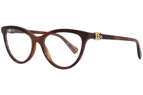  Gucci GG1179O Eyeglasses Women's Full Rim Cat Eye 