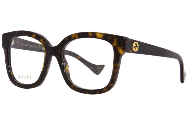 Gucci GG1258O Eyeglasses Women's Full Rim Square Shape