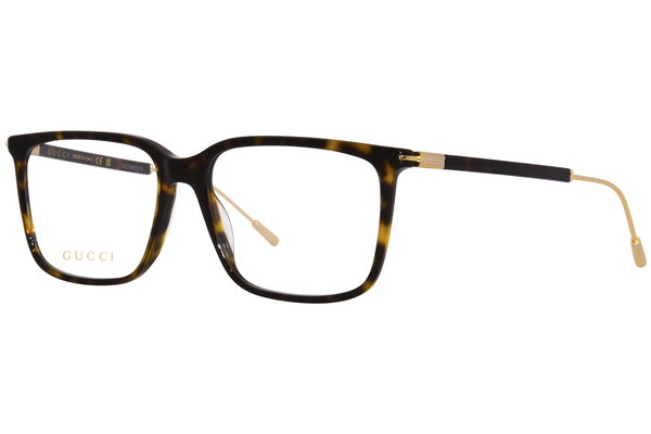  Gucci GG1273O Eyeglasses Men's Full Rim Square Shape 