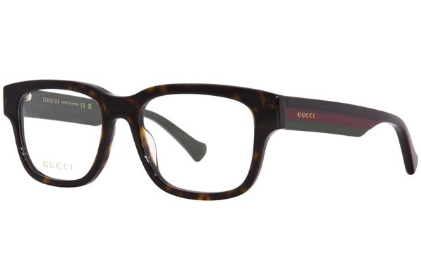 Gucci GG1303O Eyeglasses Men's Full Rim Rectangle Shape