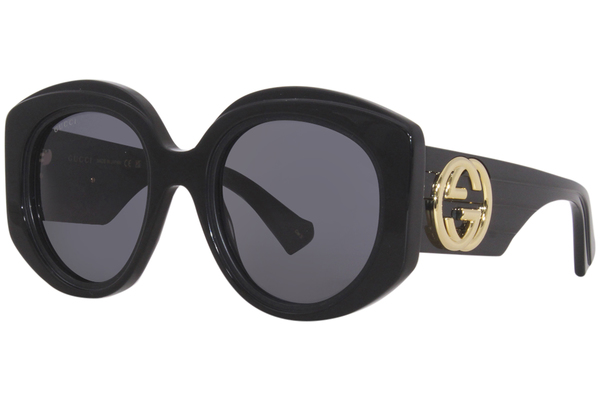  Gucci GG1308S Sunglasses Women's Round Shape 