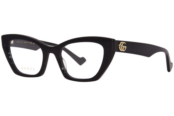  Gucci GG1334O Eyeglasses Women's Full Rim Cat Eye 