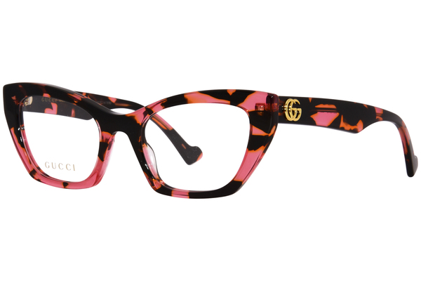 Gucci GG1334O Eyeglasses Women's Full Rim Cat Eye