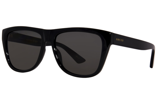 Gold Metal And Web Frame Aviator Sunglasses With Green Lenses | GUCCI® US