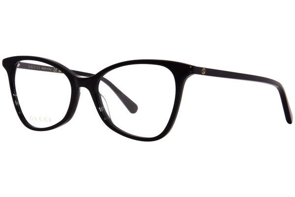  Gucci GG1360O Eyeglasses Women's Full Rim Cat Eye 