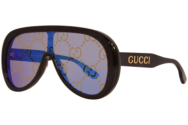  Gucci GG1370S Sunglasses Men's Shield 