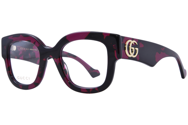  Gucci GG1423O Eyeglasses Women's Full Rim Cat Eye 