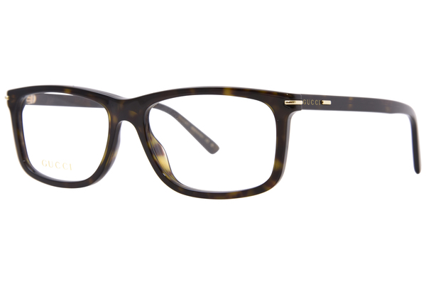 Gucci GG1447O Eyeglasses Men's Full Rim Rectangle Shape