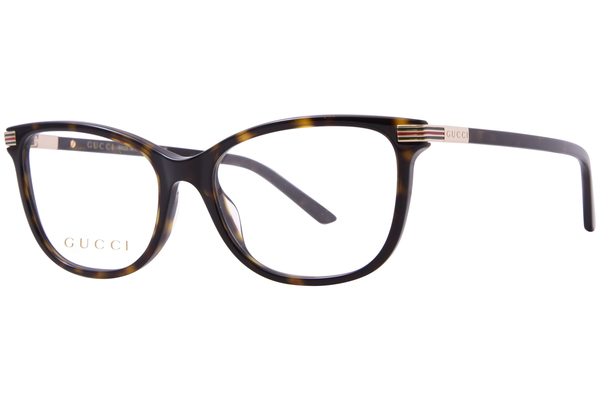 Gucci GG1451O Eyeglasses Women's Full Rim Cat Eye