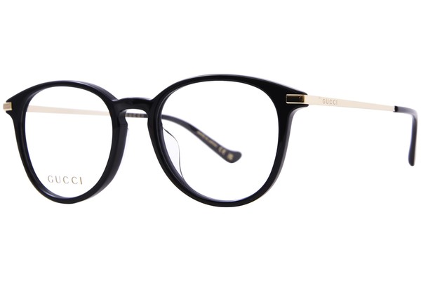  Gucci GG1466O Eyeglasses Full Rim Oval Shape 