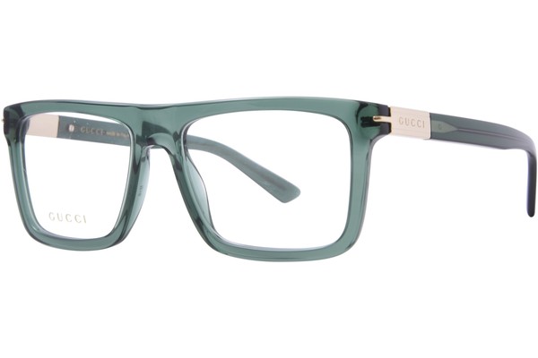 Gucci GG1504O Eyeglasses Men's Full Rim Rectangle Shape