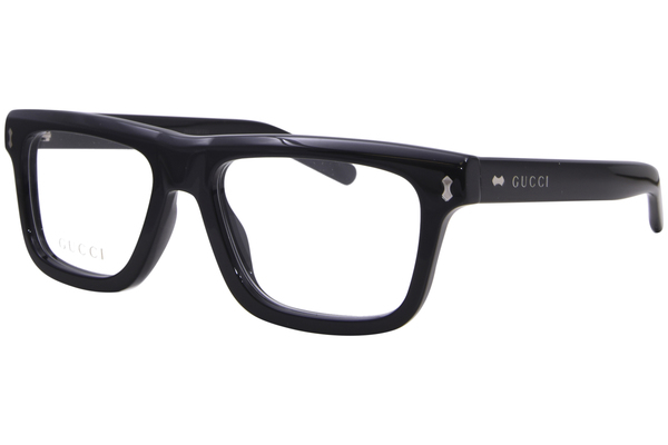  Gucci GG1525O Eyeglasses Men's Full Rim Rectangle Shape 