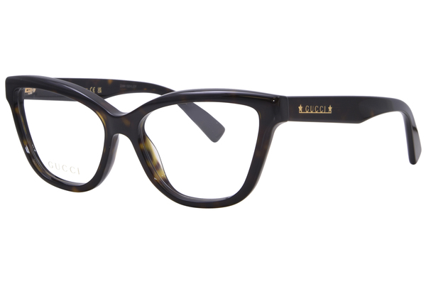 Gucci GG1589O Eyeglasses Women's Full Rim Cat Eye