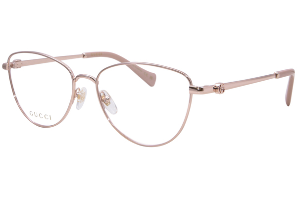  Gucci GG1595O Eyeglasses Women's Full Rim Cat Eye 