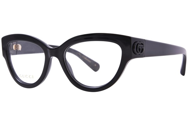  Gucci GG1598O Eyeglasses Women's Full Rim Cat Eye 