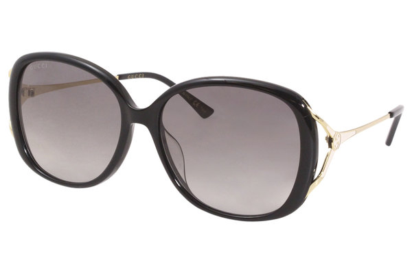  Gucci Gucci-Logo GG0649SK Sunglasses Women's Fashion Oval 