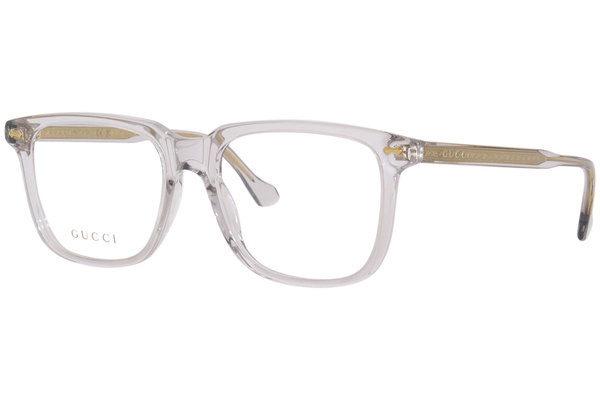 Gucci GG0737O Eyeglasses Men's Full Rim Rectangle Shape