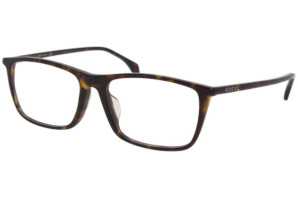 Gucci Gucci-Logo GG0758OA Eyeglasses Men's Full Rim Rectangular Optical Frame