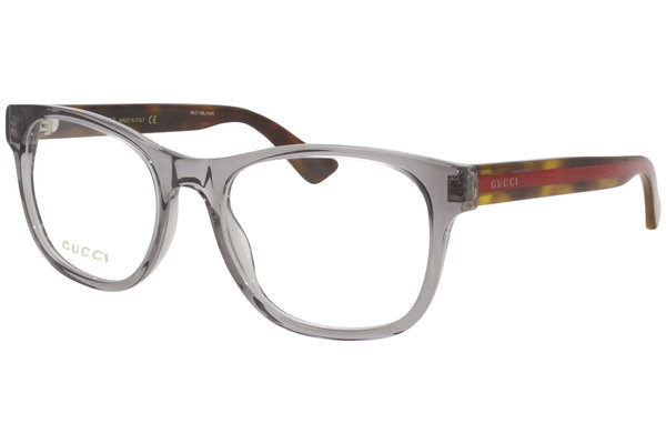 Gucci GG0004O Eyeglasses Men's Full Rim Square Shape