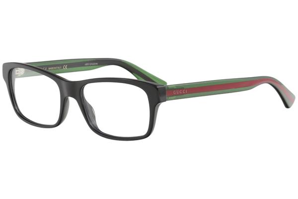  Gucci GG0006O Eyeglasses Frame Full Rim Rectangular Shape 