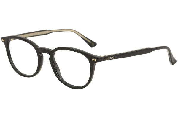  Gucci Men's Eyeglasses GG0187O GG/0187/O Full Rim Optical Frame 