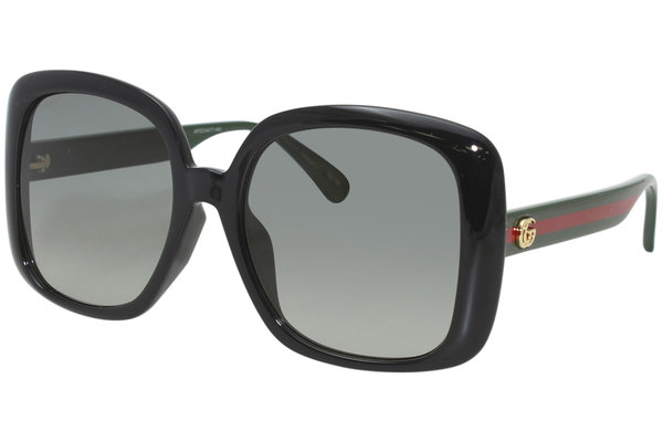  Gucci Web GG0714SA Sunglasses Women's Fashion Square Shades 