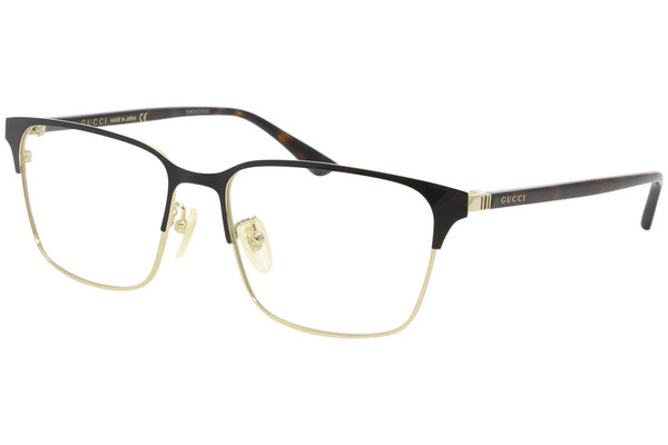  Gucci Web GG0756OA Eyeglasses Men's Full Rim Square Optical Frame 