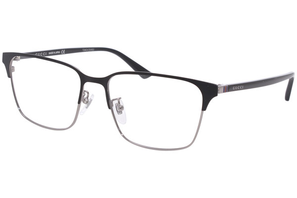 Gucci Web GG0756OA Eyeglasses Men's Full Rim Square Optical Frame