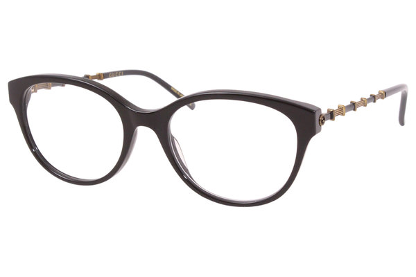  Gucci Women's Gucci-Logo GG0656O Full Rim Cat Eye Eyeglasses 