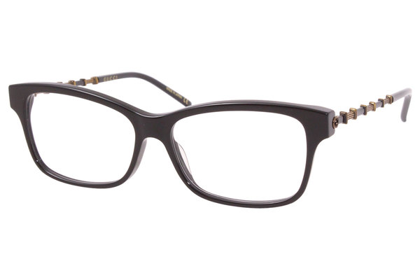 Gucci Women's Gucci-Logo GG0657O Full Rim Rectangular Eyeglasses