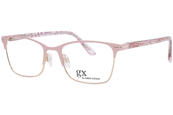 GX By Gwen Stefani GX833 Eyeglasses Youth Kids Girl's Full Rim Rectangle Shape