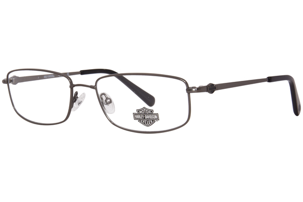  Harley Davidson HD0760 Eyeglasses Men's Full Rim Rectangle Shape 